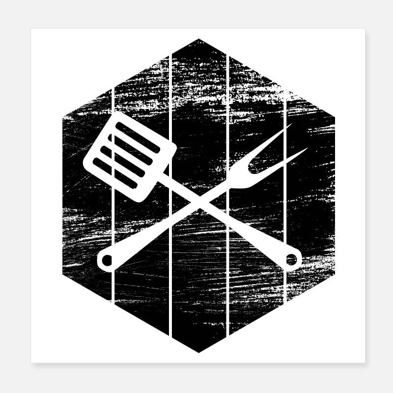 Cuisine Poster 20 x 20 cm