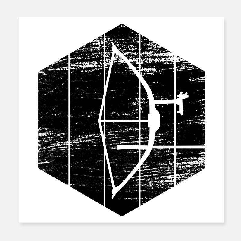 Archerie Poster 20 x 20 cm