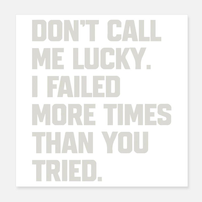 Humorous quote for confidant Poster 8" x 8" (20x20 cm)