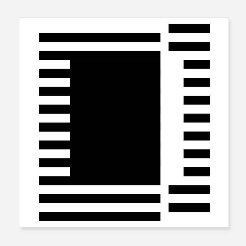 Bitte laden Sie das Designbild hoch Poster 20x20 cm