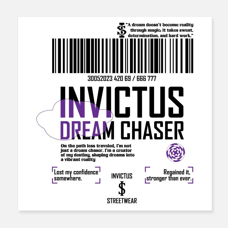 Dream Chaser Poster 20x20 cm