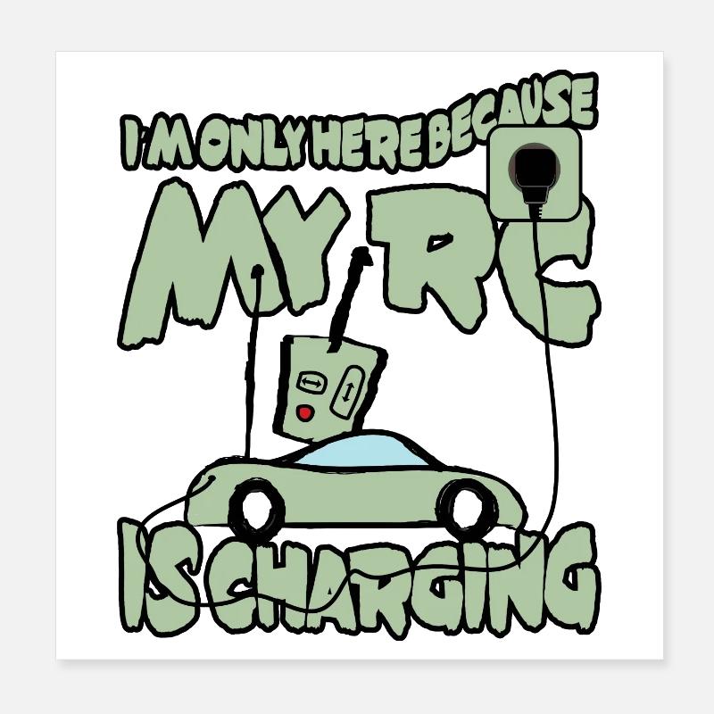 RC Auto Poster 20x20 cm
