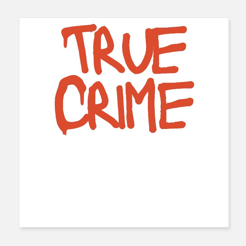 True Crime Queen Poster 20x20 cm