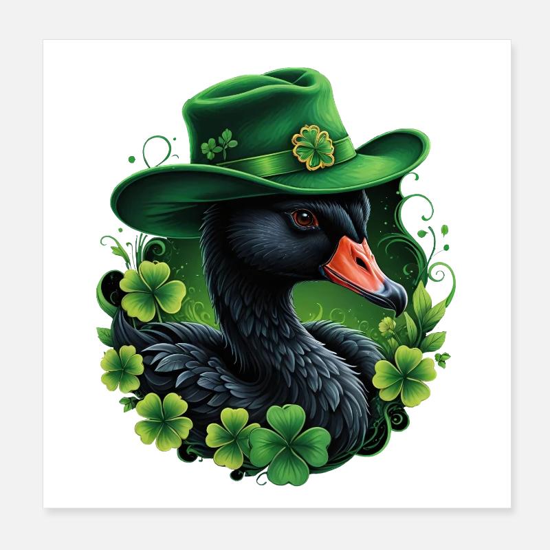 Irish elegance Poster 8" x 8" (20x20 cm)