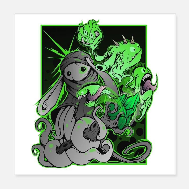 Magic Poster 8" x 8" (20x20 cm)