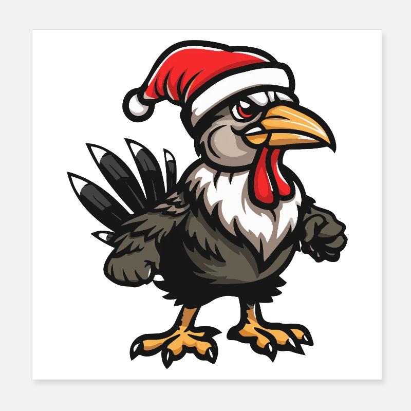 Truthan Christmas Poster 8" x 8" (20x20 cm)