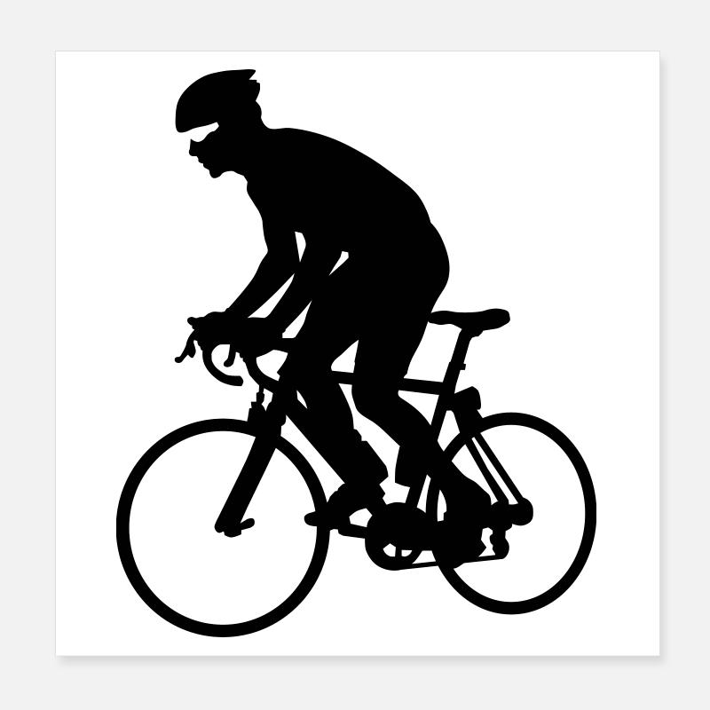Coureur Poster 20 x 20 cm