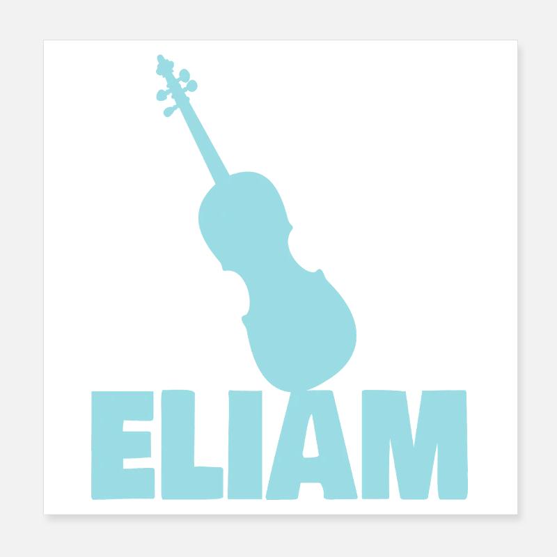 Cadeau pour Eliam Poster 20 x 20 cm