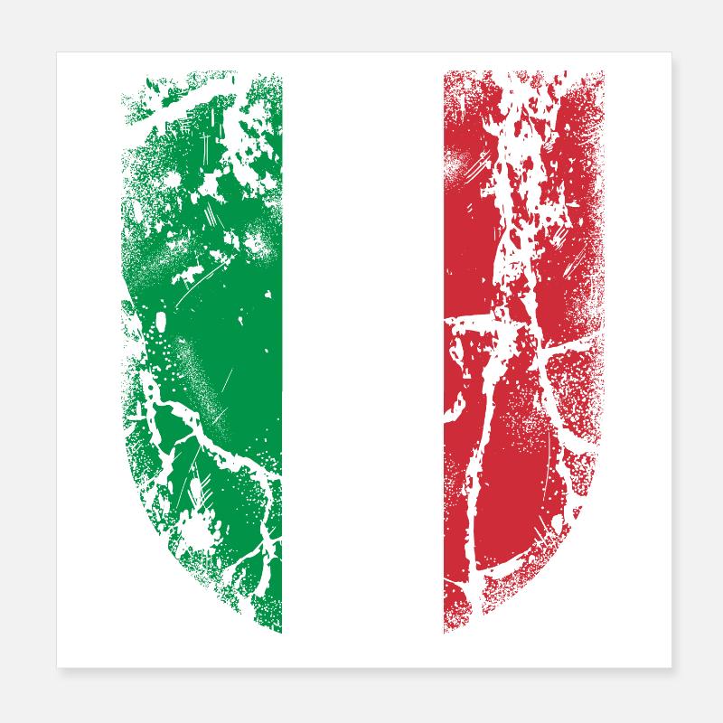 Italie Pavillon Poster 20 x 20 cm