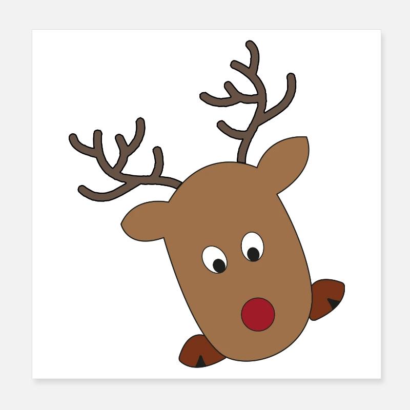 Christmas Poster 8" x 8" (20x20 cm)