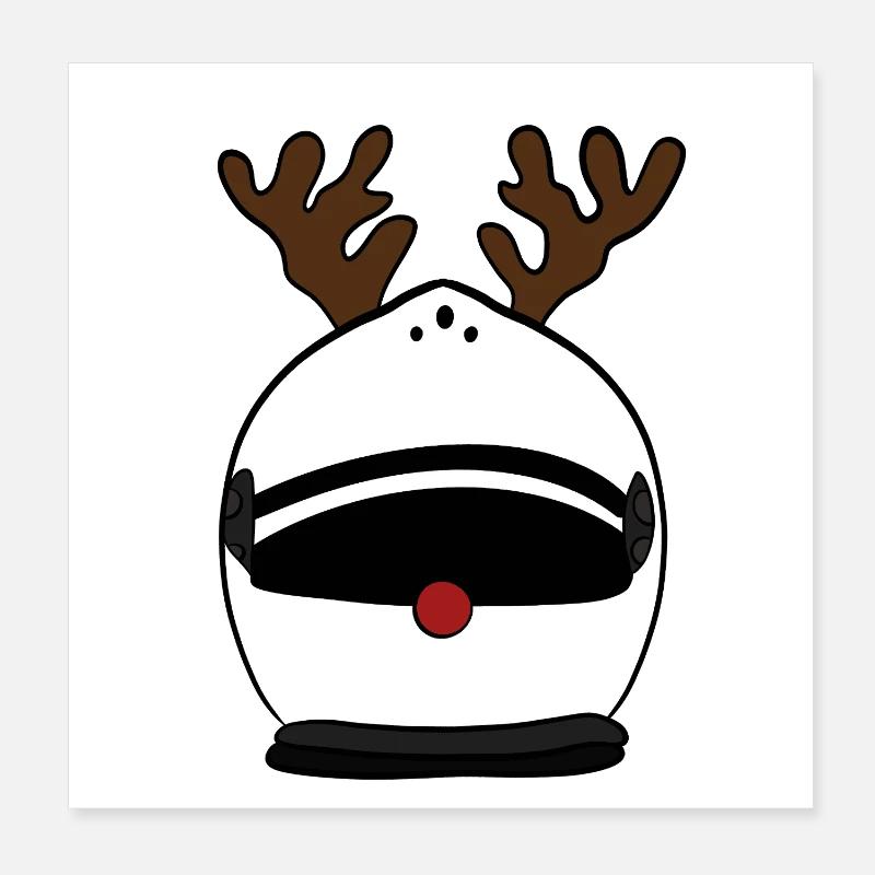 Helm w Poster 20x20 cm