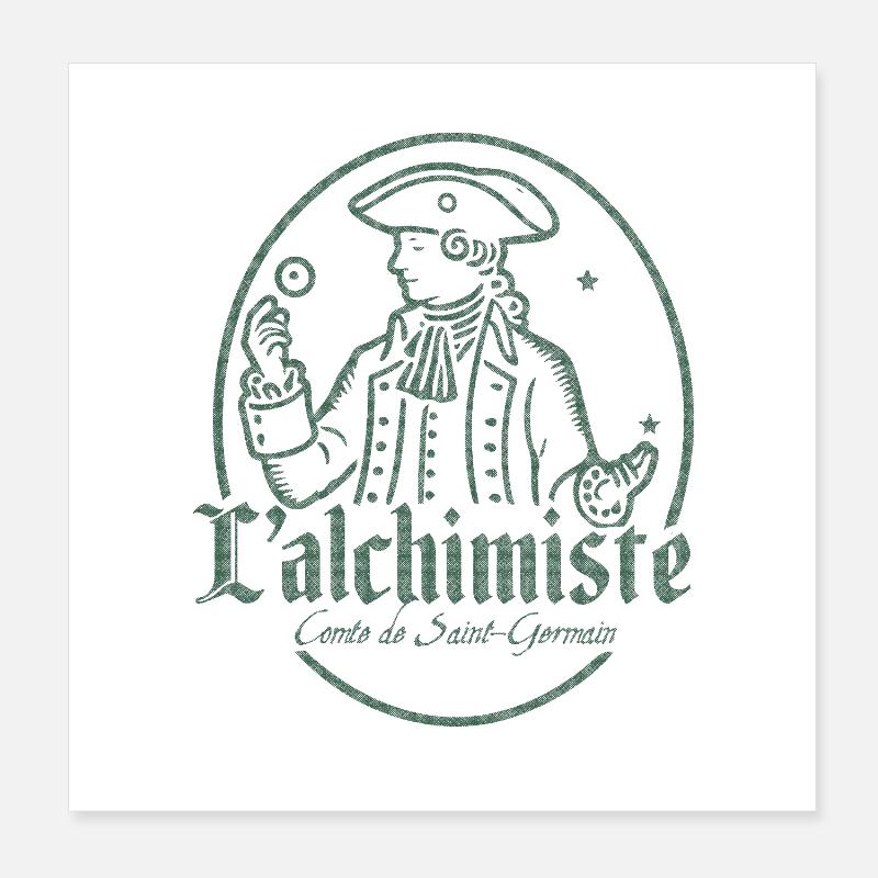 L’alchimiste Poster 20 x 20 cm
