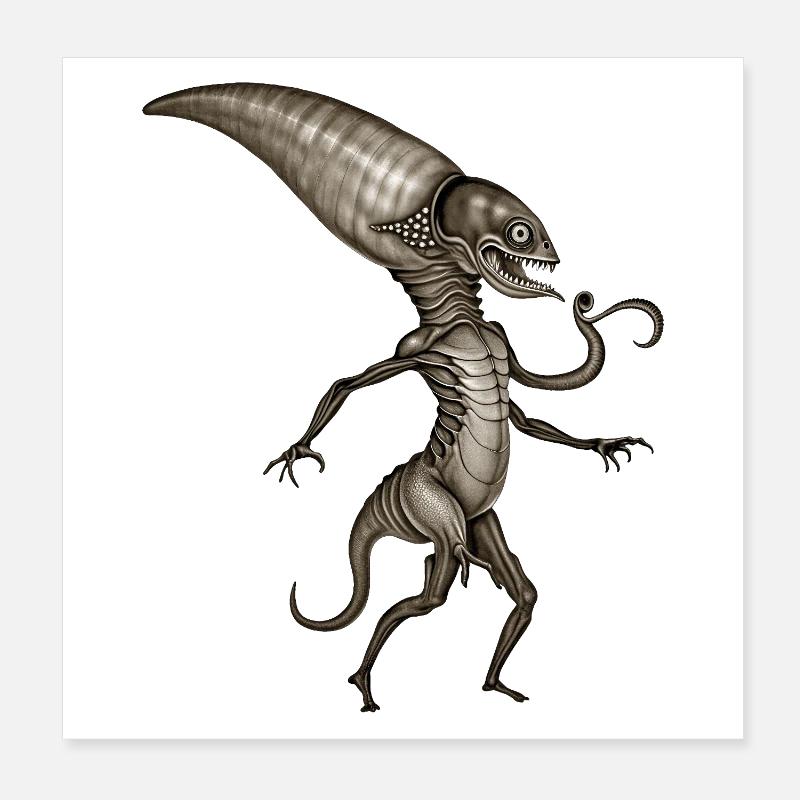 BUG #8 – dunkle Hölle Poster 20x20 cm