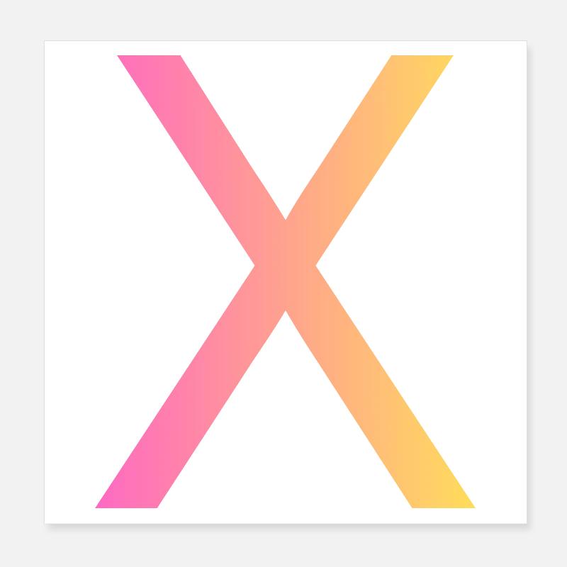 x Poster 8" x 8" (20x20 cm)