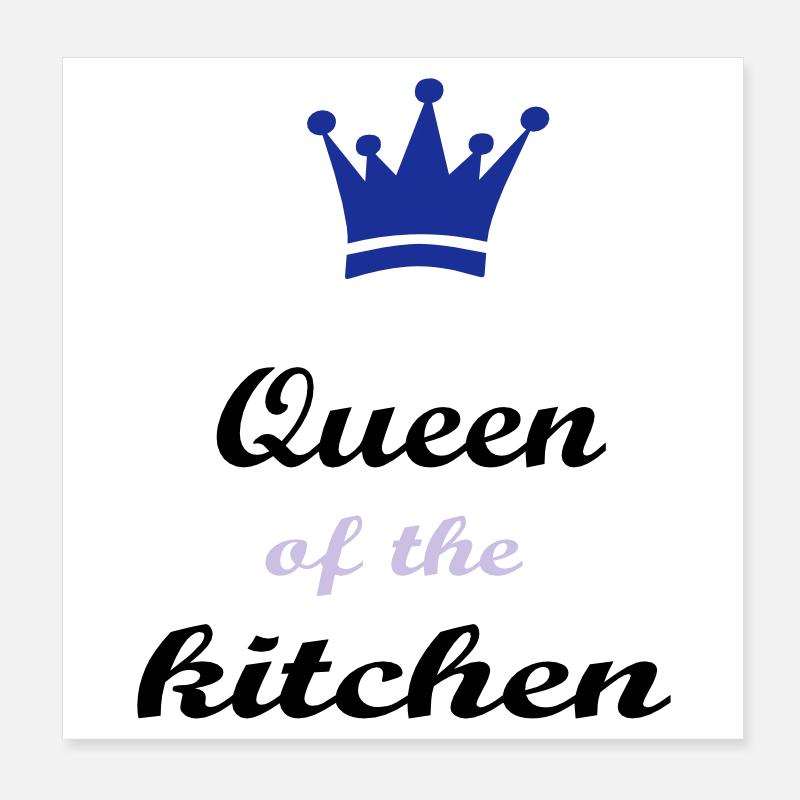 Kochen Poster 20x20 cm