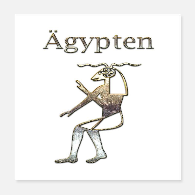 Egypte 89 Poster 20 x 20 cm