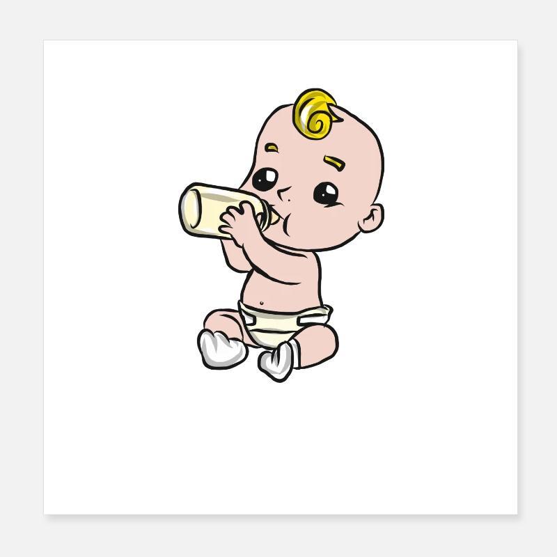 infant Poster 8" x 8" (20x20 cm)
