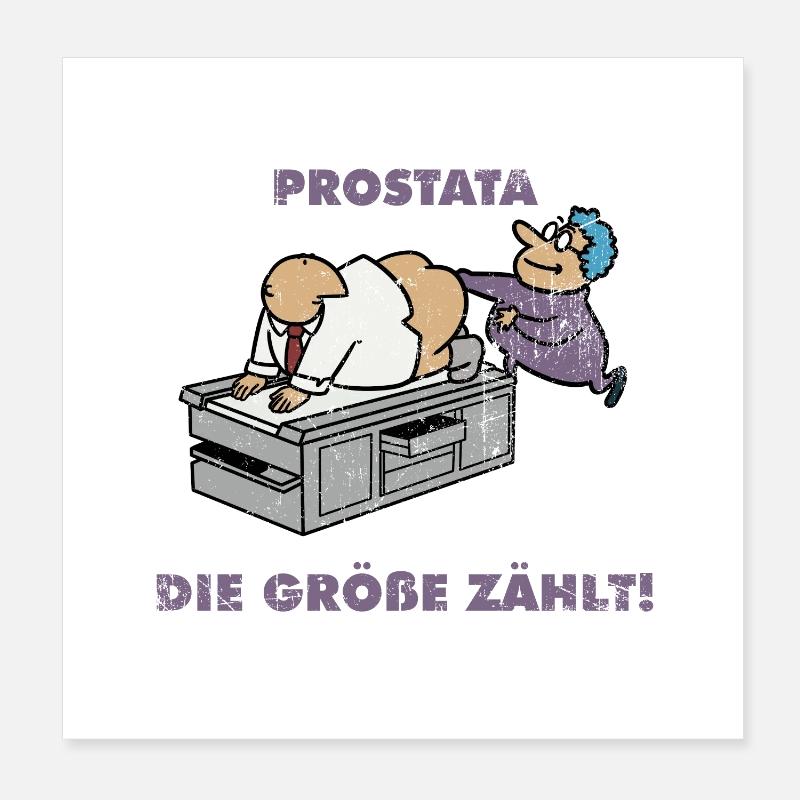 Urologe Doktor Urologie Student Prostata Geschenk Poster 20x20 cm