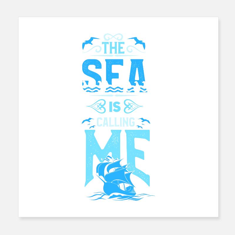 voile Poster 20 x 20 cm