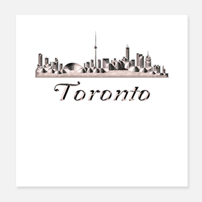 Toronto Poster 20 x 20 cm