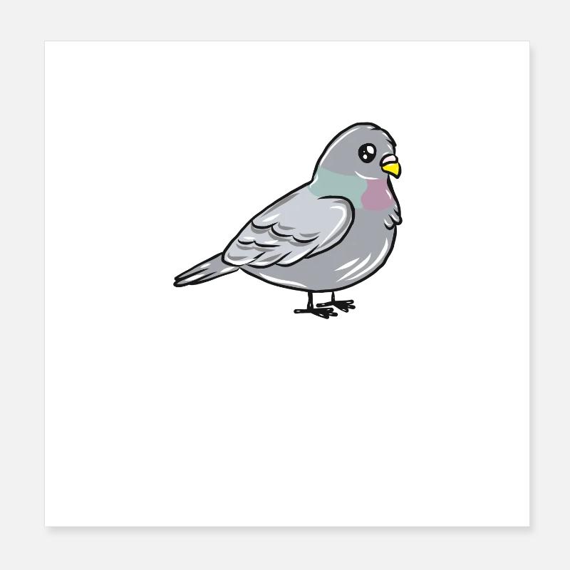 colombe Poster 20 x 20 cm