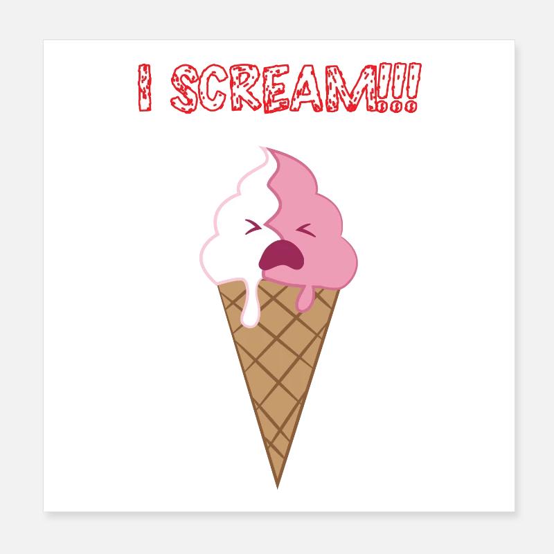 Jeu de mots Poster 20 x 20 cm