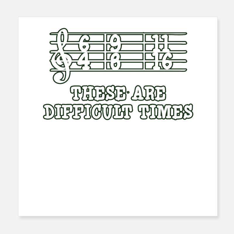 Classical music Poster 8" x 8" (20x20 cm)