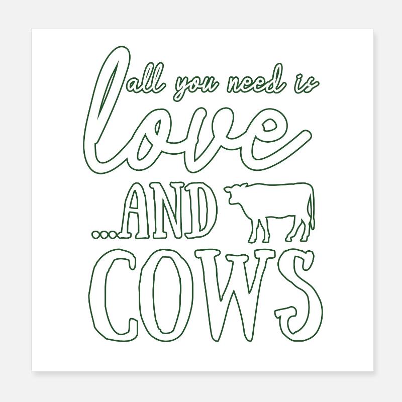 agriculteur Poster 20 x 20 cm