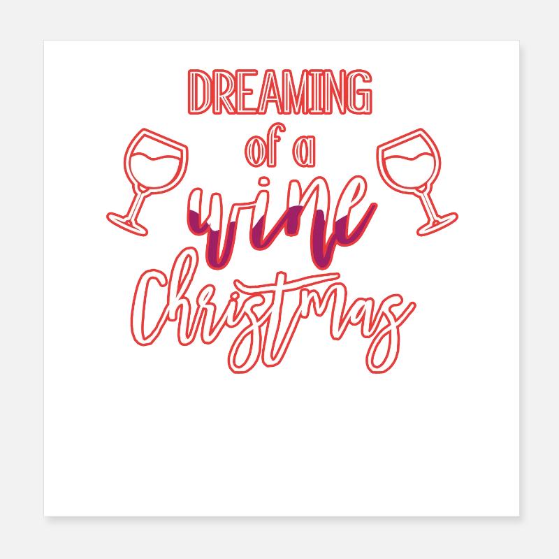 Vin de noel Poster 20 x 20 cm