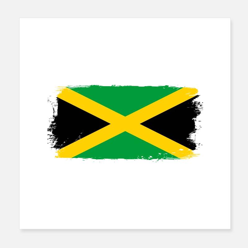 Jamaïque Jamaïque Poster 20 x 20 cm