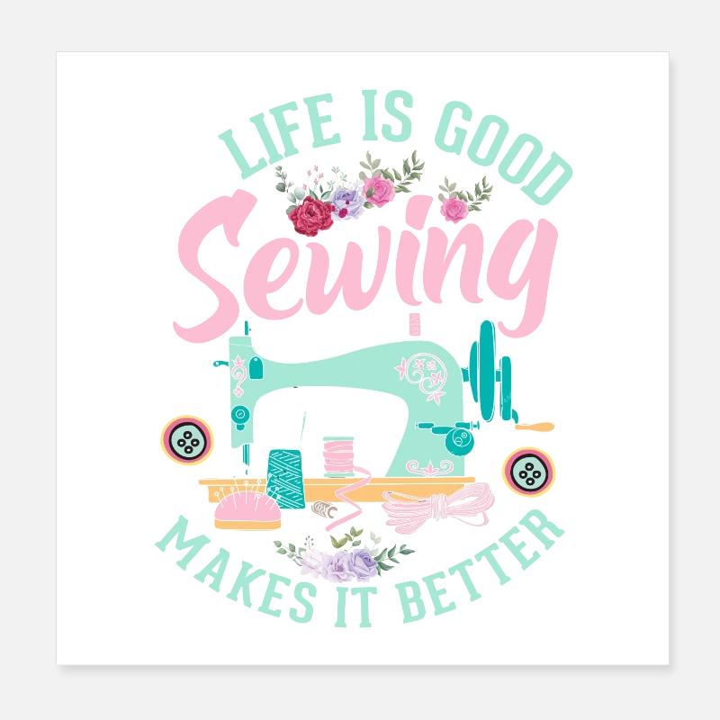 Couture Poster 20 x 20 cm