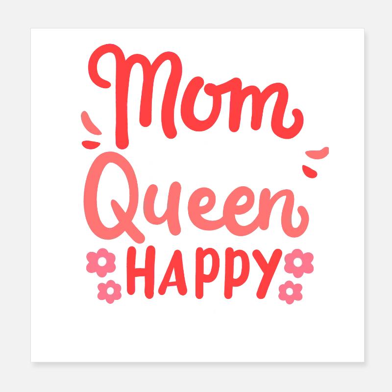 Mama Muttertag Poster 20x20 cm