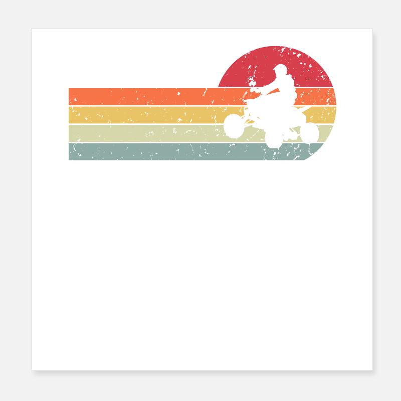 Quad Poster 20x20 cm