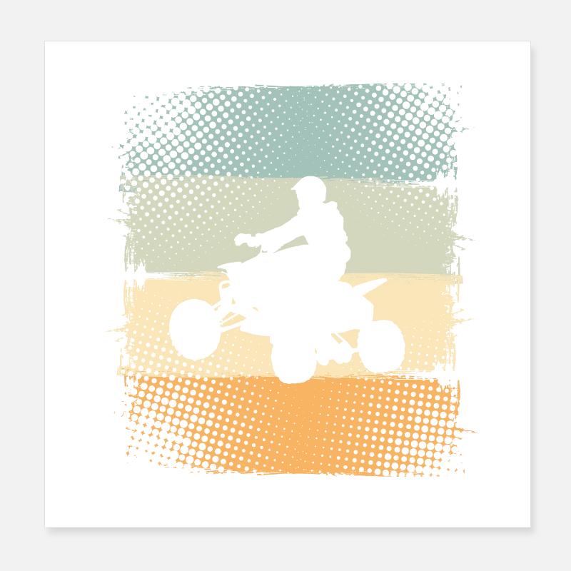 Quad Poster 20x20 cm