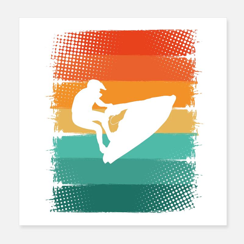 Jet ski Poster 20 x 20 cm