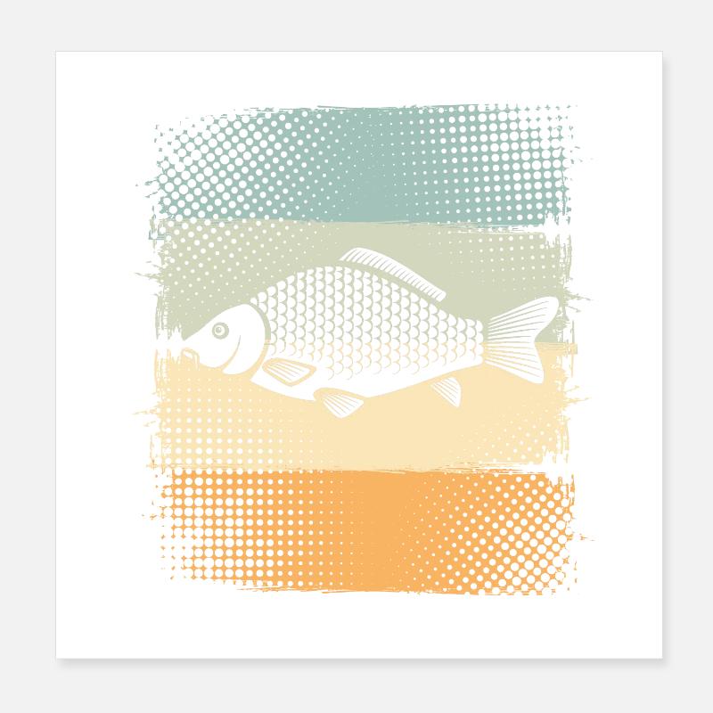 Carpe Poster 20 x 20 cm
