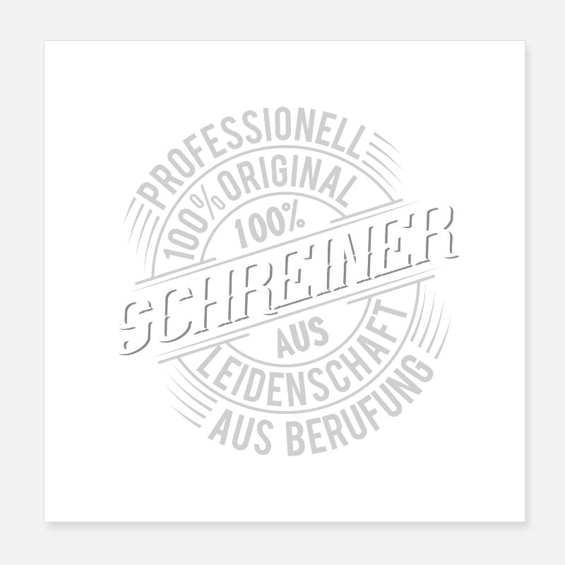 Schreiner Poster 20x20 cm