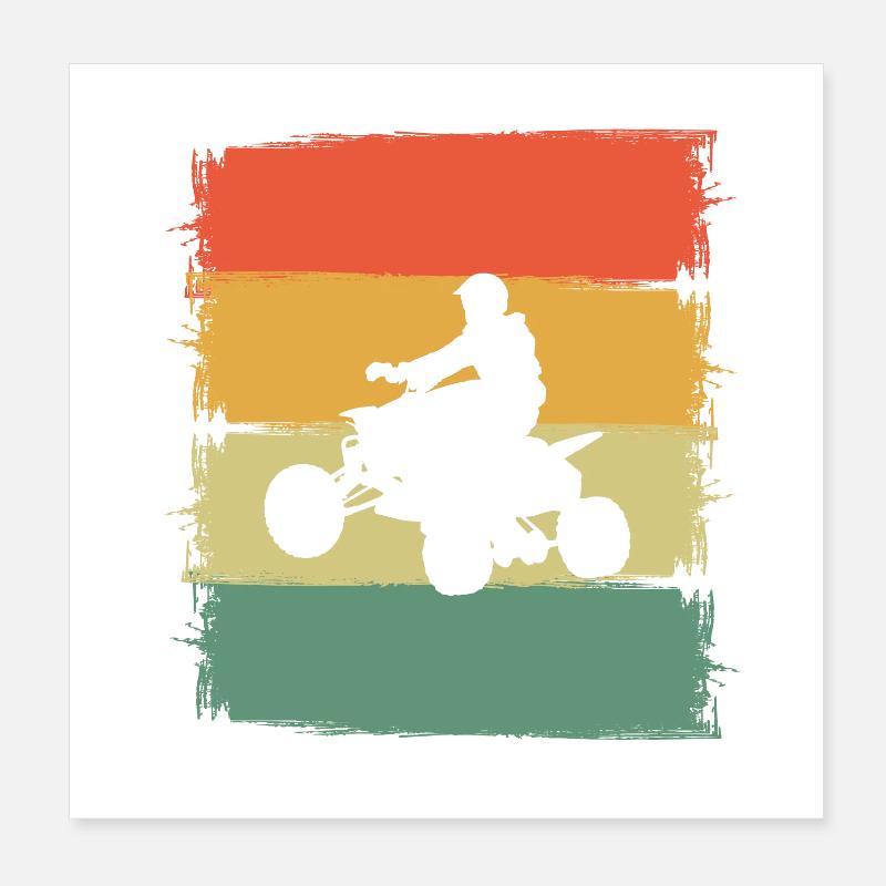 Quad Poster 20x20 cm