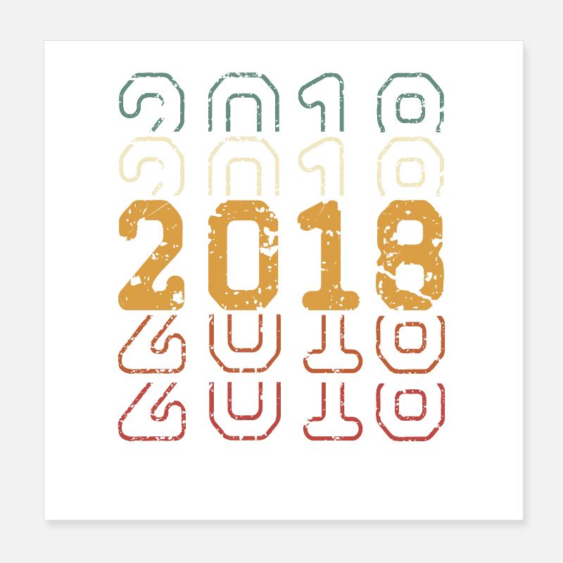 2018 Poster 20 x 20 cm