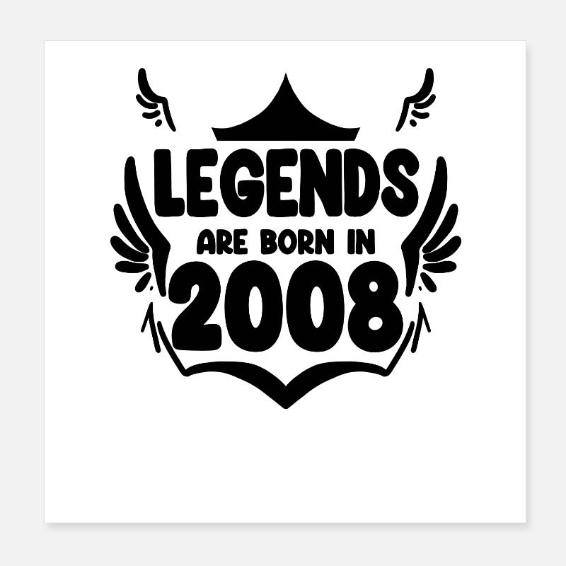 2008 Poster 20x20 cm