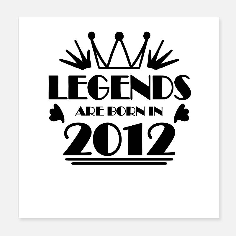 2012 - Promotion 2012 Poster 20 x 20 cm