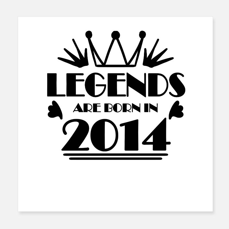 2014 - Promotion 2014 Poster 20 x 20 cm