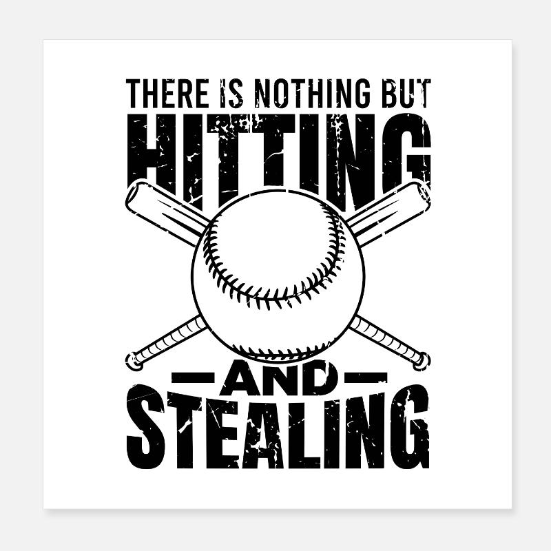 Batter Spruch Poster 20x20 cm