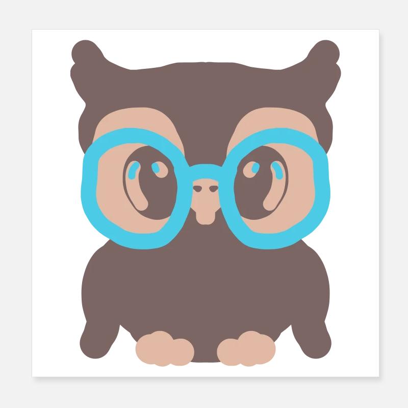 Uhu Poster 20x20 cm