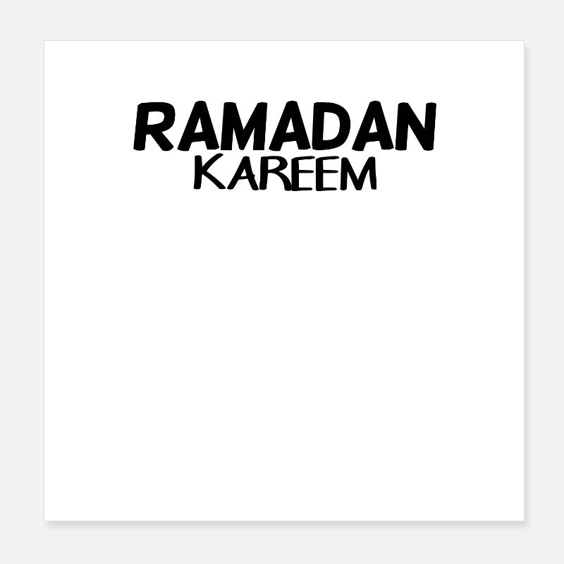 Ramadan Kareem Poster 20 x 20 cm