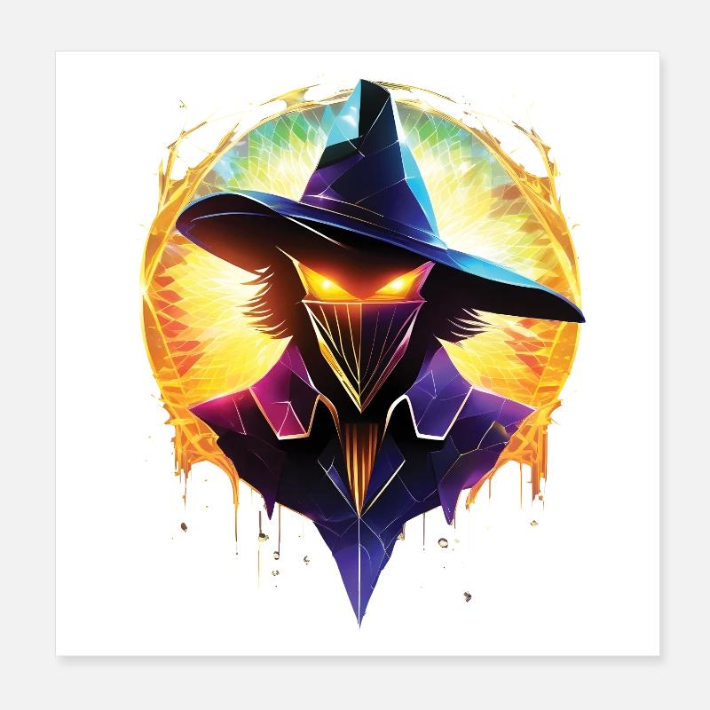 Strach_01 Poster 20 x 20 cm