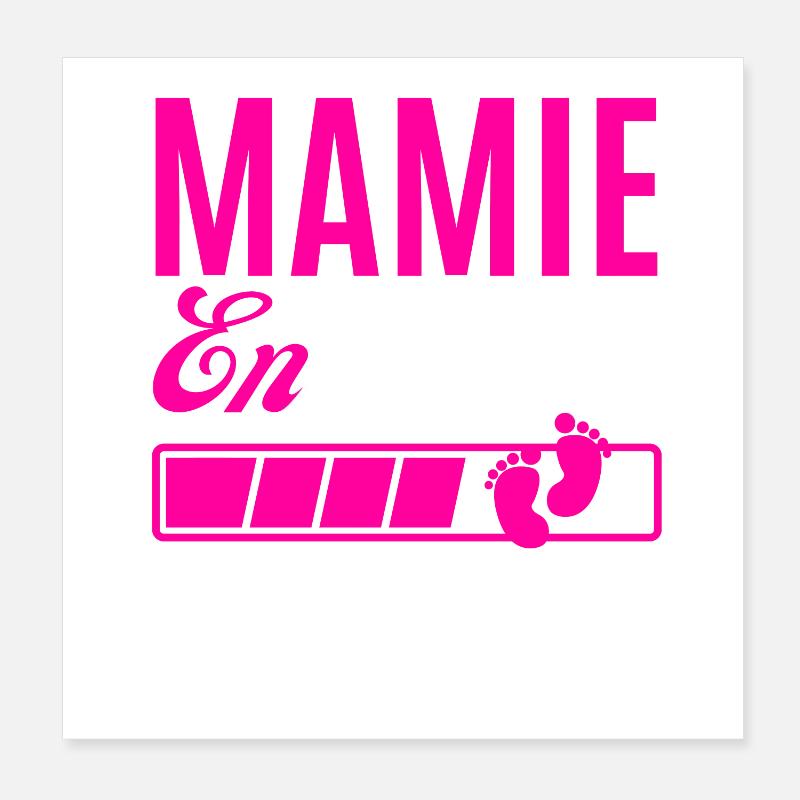 Grandma in 2024 please wait Poster 8" x 8" (20x20 cm)