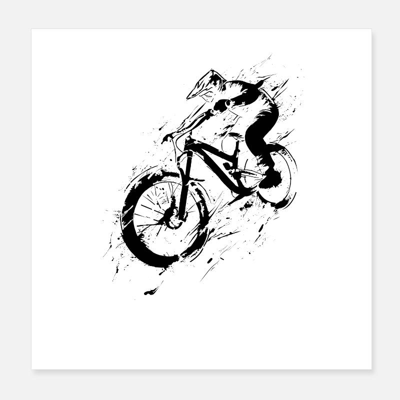 Illustration de VTT Poster 20 x 20 cm