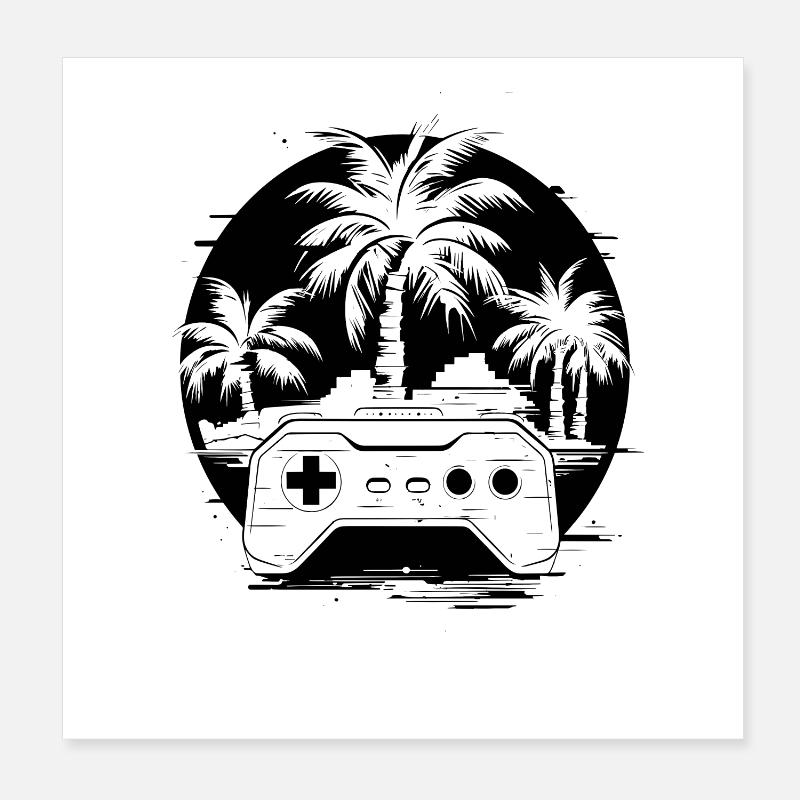 Jeu Poster 20 x 20 cm