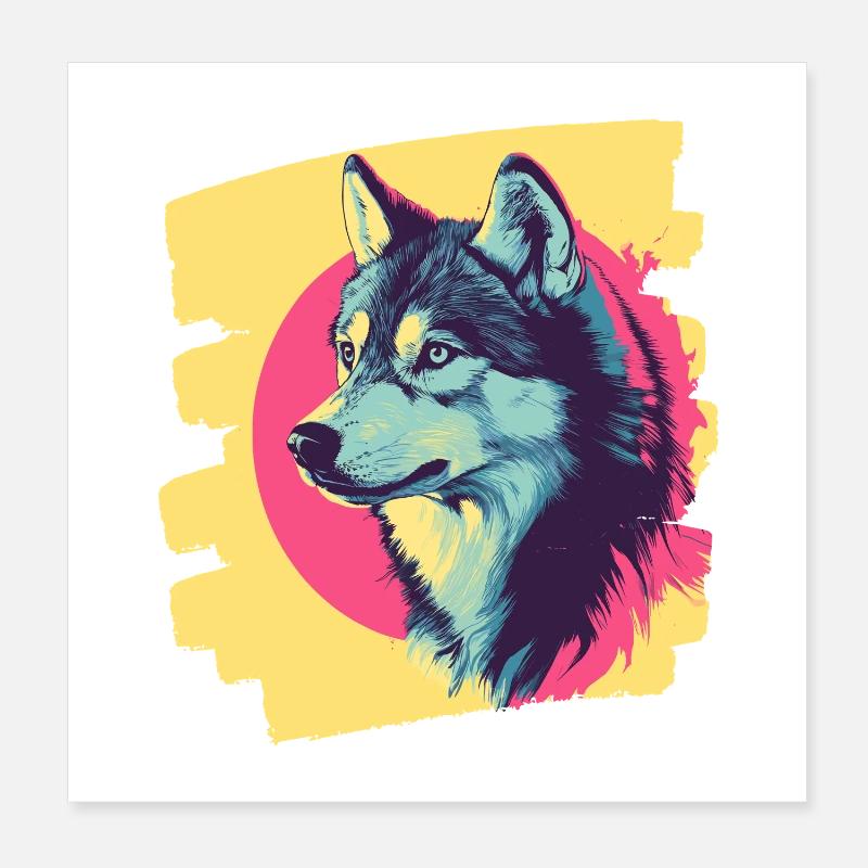 Rauque Poster 20 x 20 cm